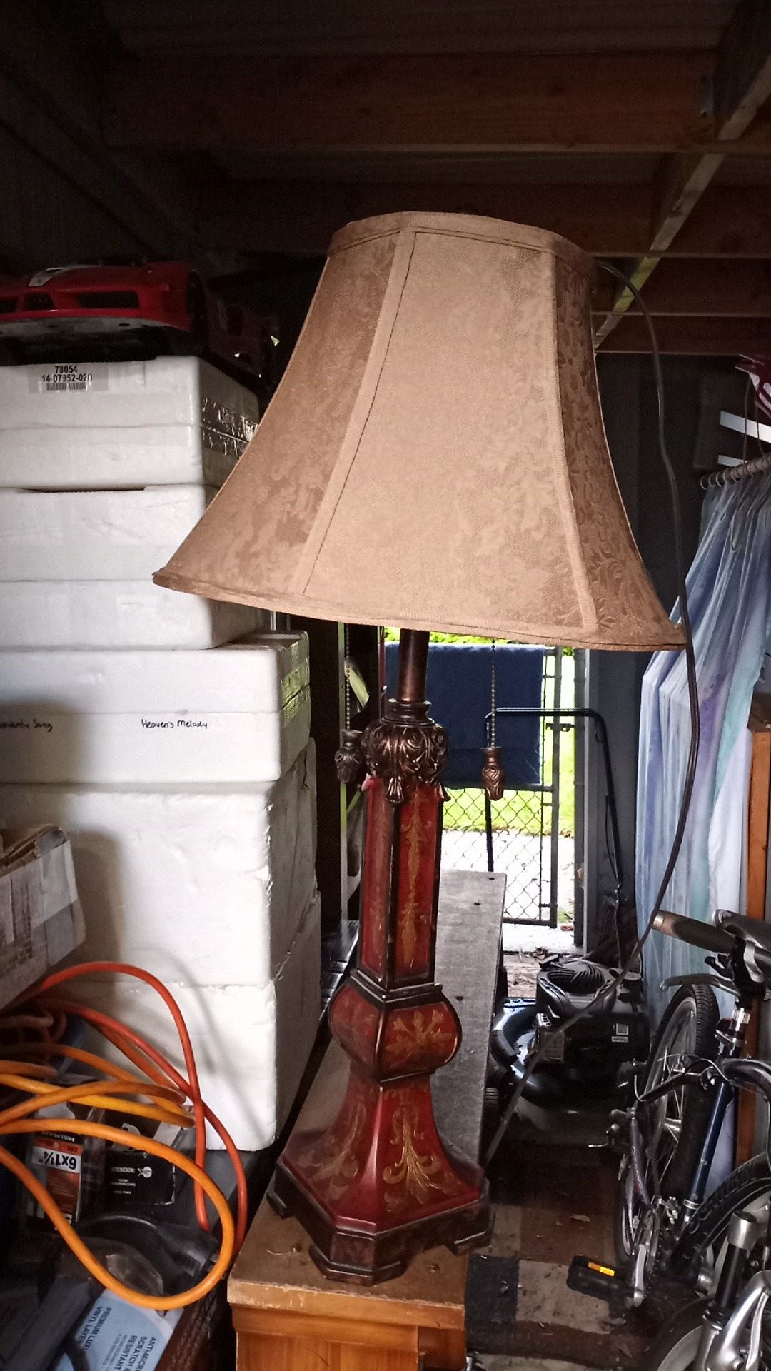 nice decorative table lamp and shade