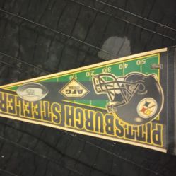 Pittsburgh Steelers Vintage Pennant 1980's