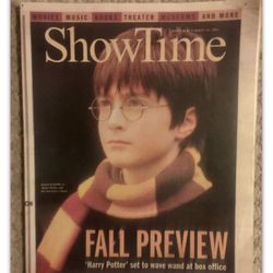 Ny Daily News Original Harry Potter Opening Showtime Section 2001 VGC