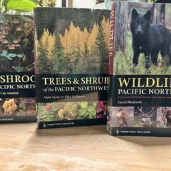 Timber Press - Pacific Northwest Identification Guides Mushrooms, Trees & Wildlife 