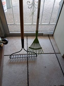 2 Landscape Rakes