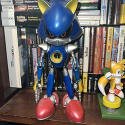 JAZZWARES 10 Inch Metal Sonic Figure