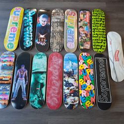 Supreme Skateboard Decks