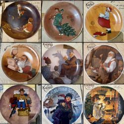 Norman Rockwell Plates With Certificate And Original Boxes $10 To $20 Each 