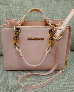 Michael Kors Cynthia Medium Saffiano Leather Satchel 