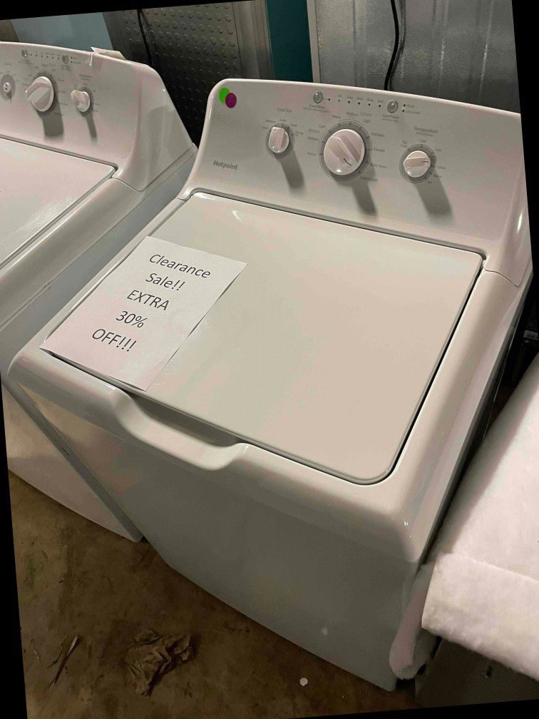 New Hotpoint Top Load Washer