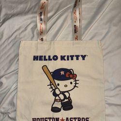 Houston Astros Hello Kitty Tote