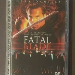 2000 DVD Fatal Blade Gary Daniels Martial Arts Action Movie Platinum Rare HTF Tested