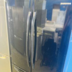 Black Samsung French Door Refrigerator 