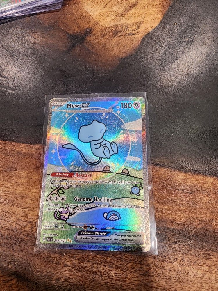 Pokémon Bubble Mew Ex 232/091 Card