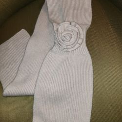 Ladies 100% Pink Cashmere Pull Through Scarf $30
