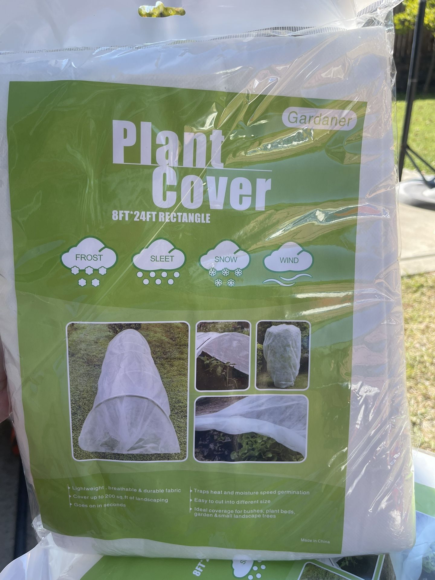 New Plant Covers