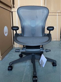 New fully loaded Herman Miller remastered aeron chairs