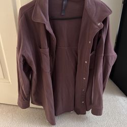 Purple Button Jacket 