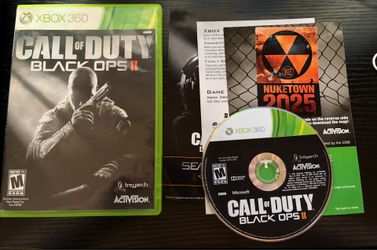 Call of Duty Black Ops II Xbox 360 CIB