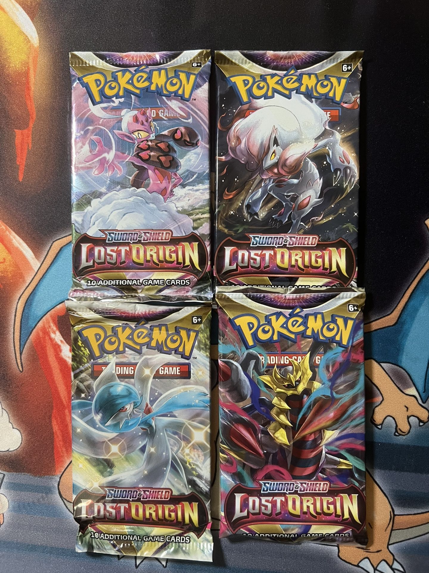 Lost Origin Booster Packs Artwork Set