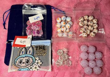 Beads for pens 4 different ones 2 free gifts