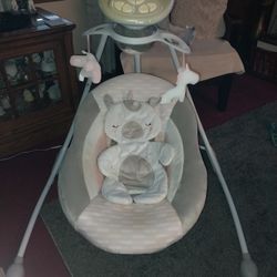Ingenuity Swing For Little Girl 