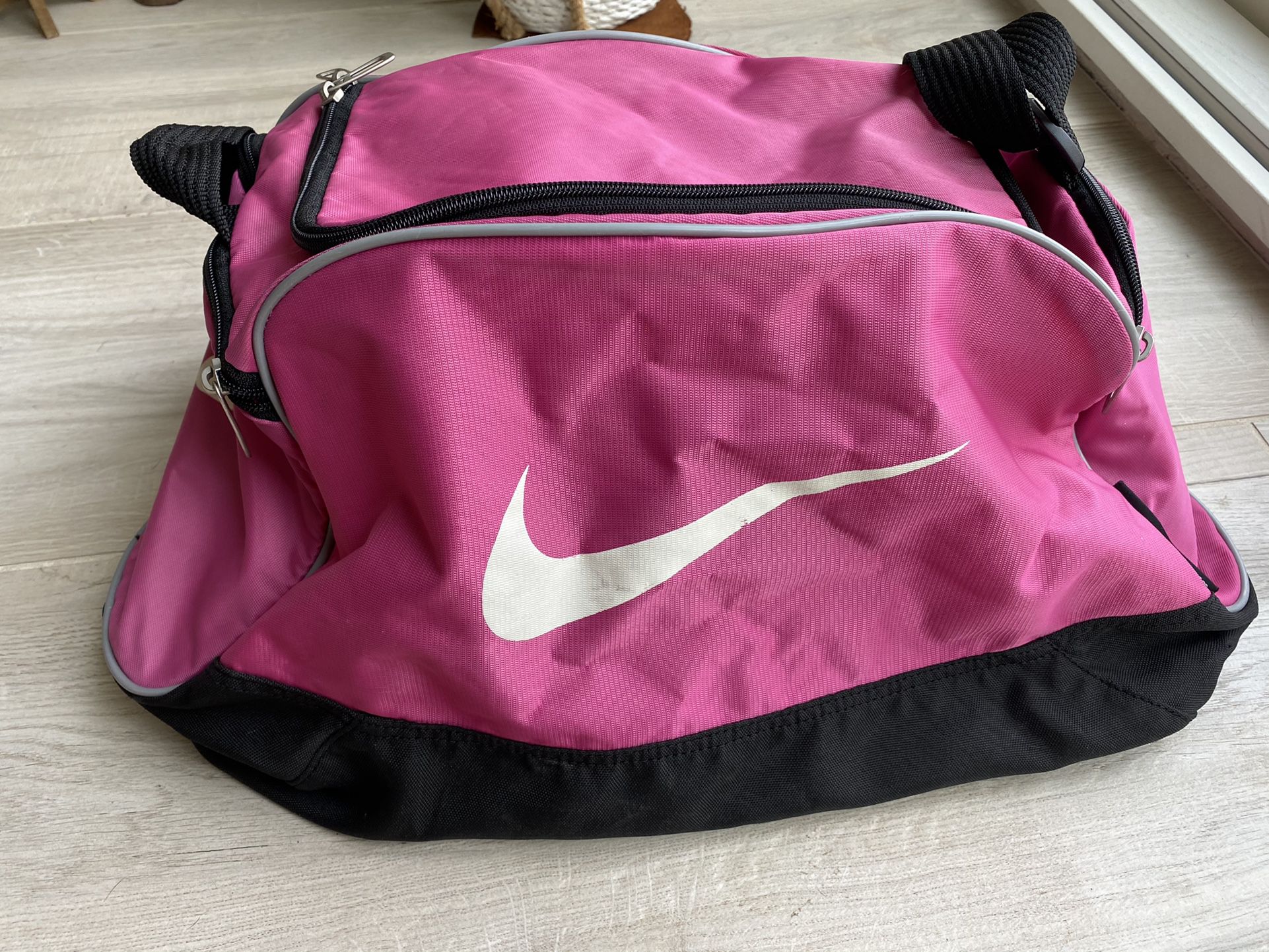Hot Pink Nike Duffle Bag Girls Medium