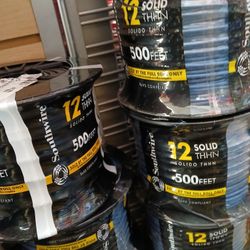 New Wire Cable #12 Solid 500ft