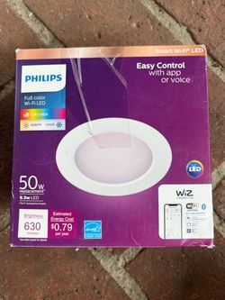 Philips full color smart wifi LED light bulb