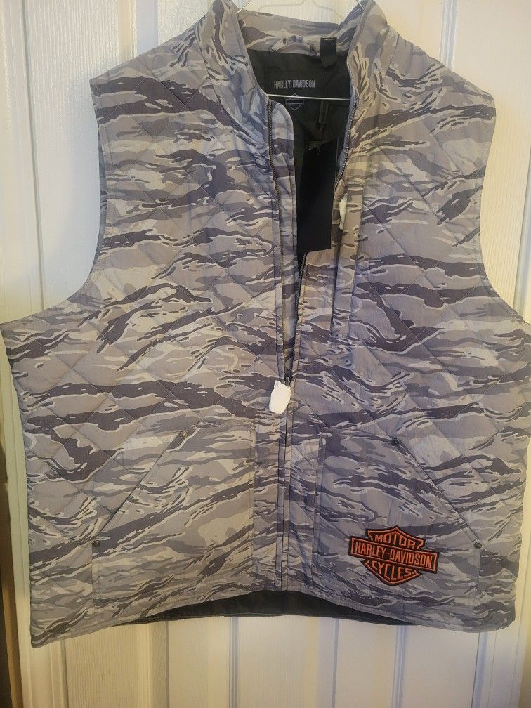 Harley Davidson Sreamin´ Eagle Camouflage Vest