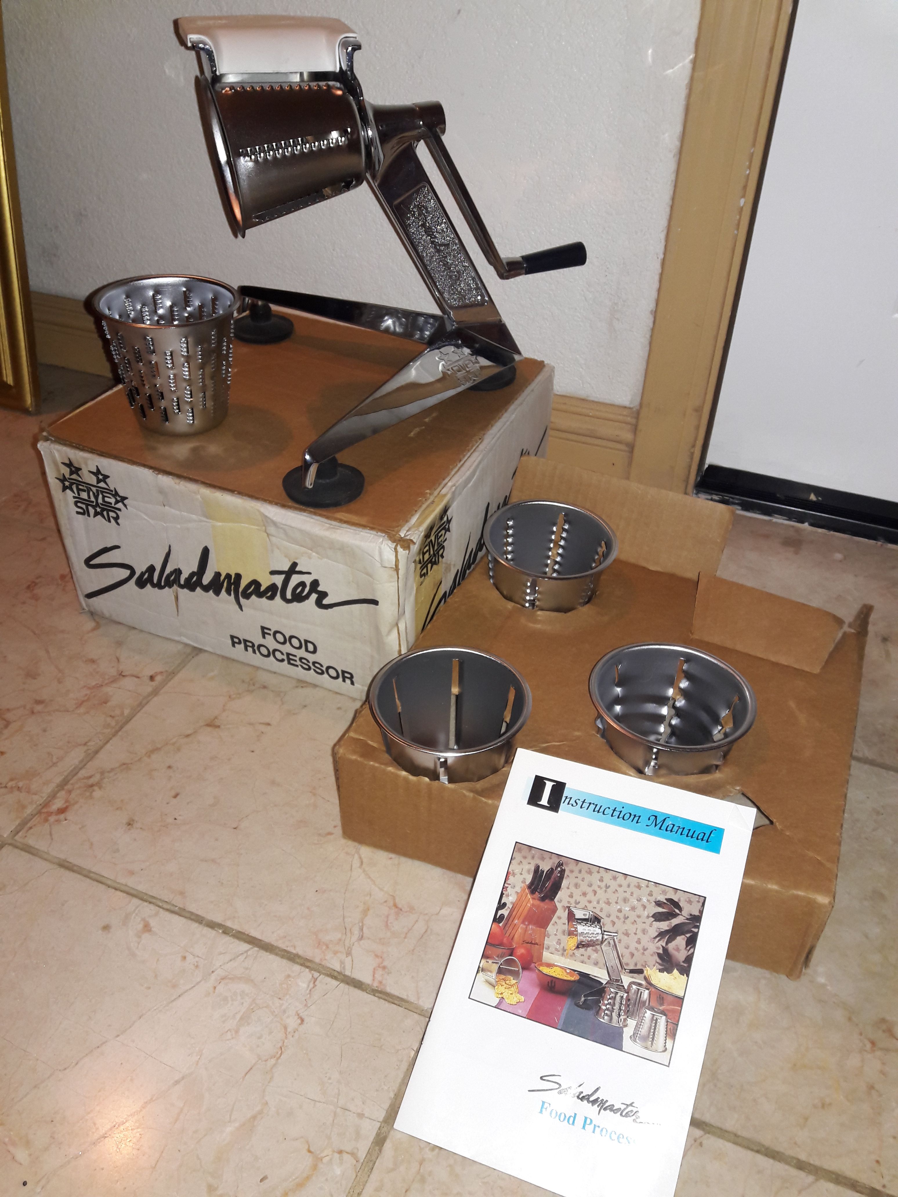 SALADMASTER FOOD PROCESSOR NEW for Sale in San Jose, CA OfferUp