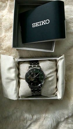 Seiko Presage Japanese Garden Automatic Stainless Steel Bracelet Watch