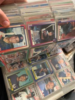 Vintage baseball cards