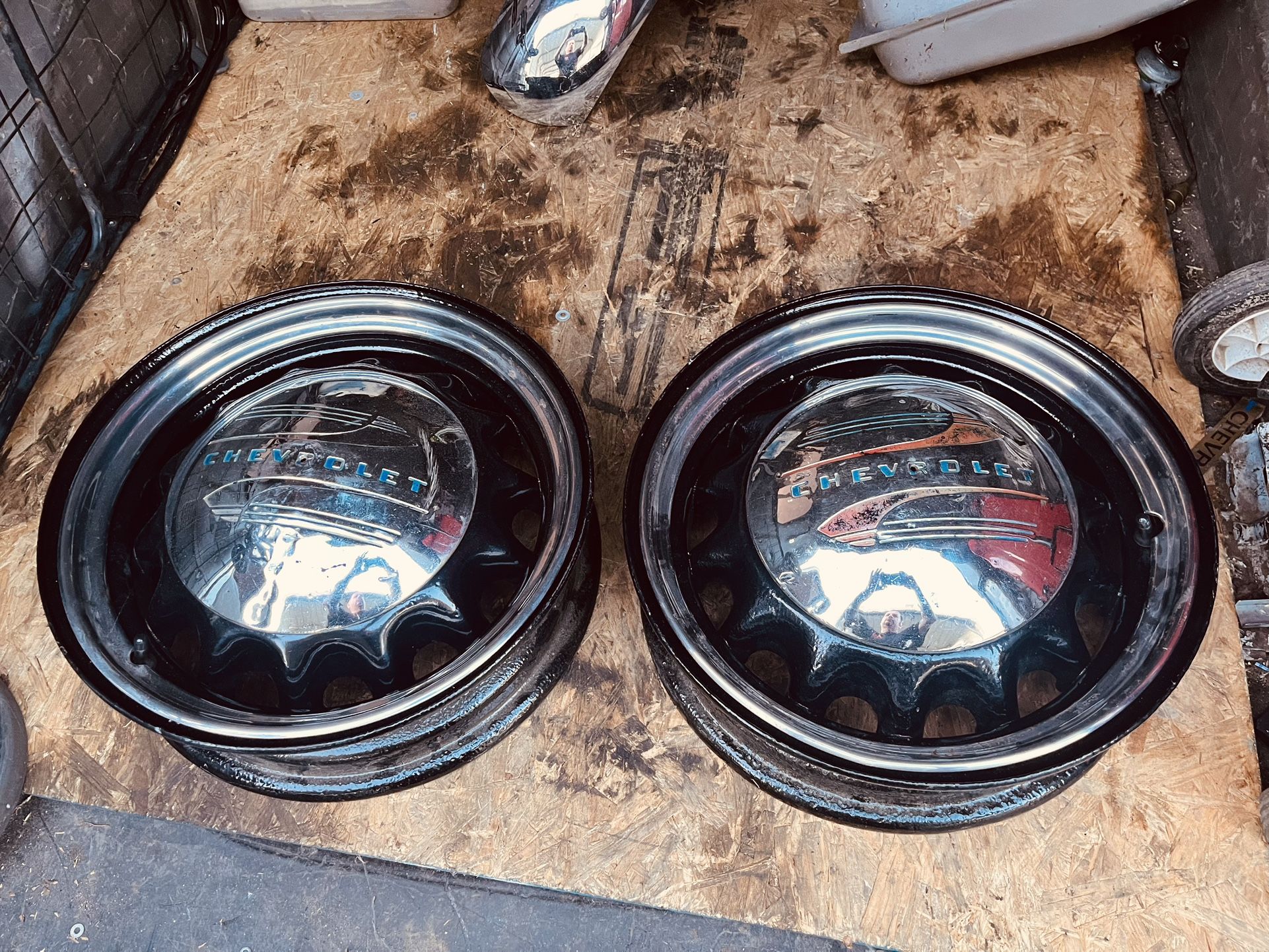 16” Chevy Artillery Rims