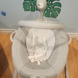 Graco Soothe 'n Sway LX Baby Swing with Portable Bouncer- Derby