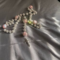 Iced Out Rosary Chain