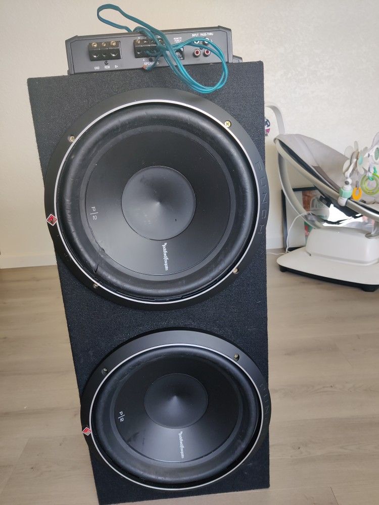 Car Speakers and amplifiers . Rockford Fosgate