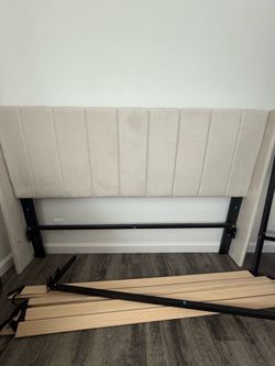 Amazon Queen Size Upholstered Bedframe