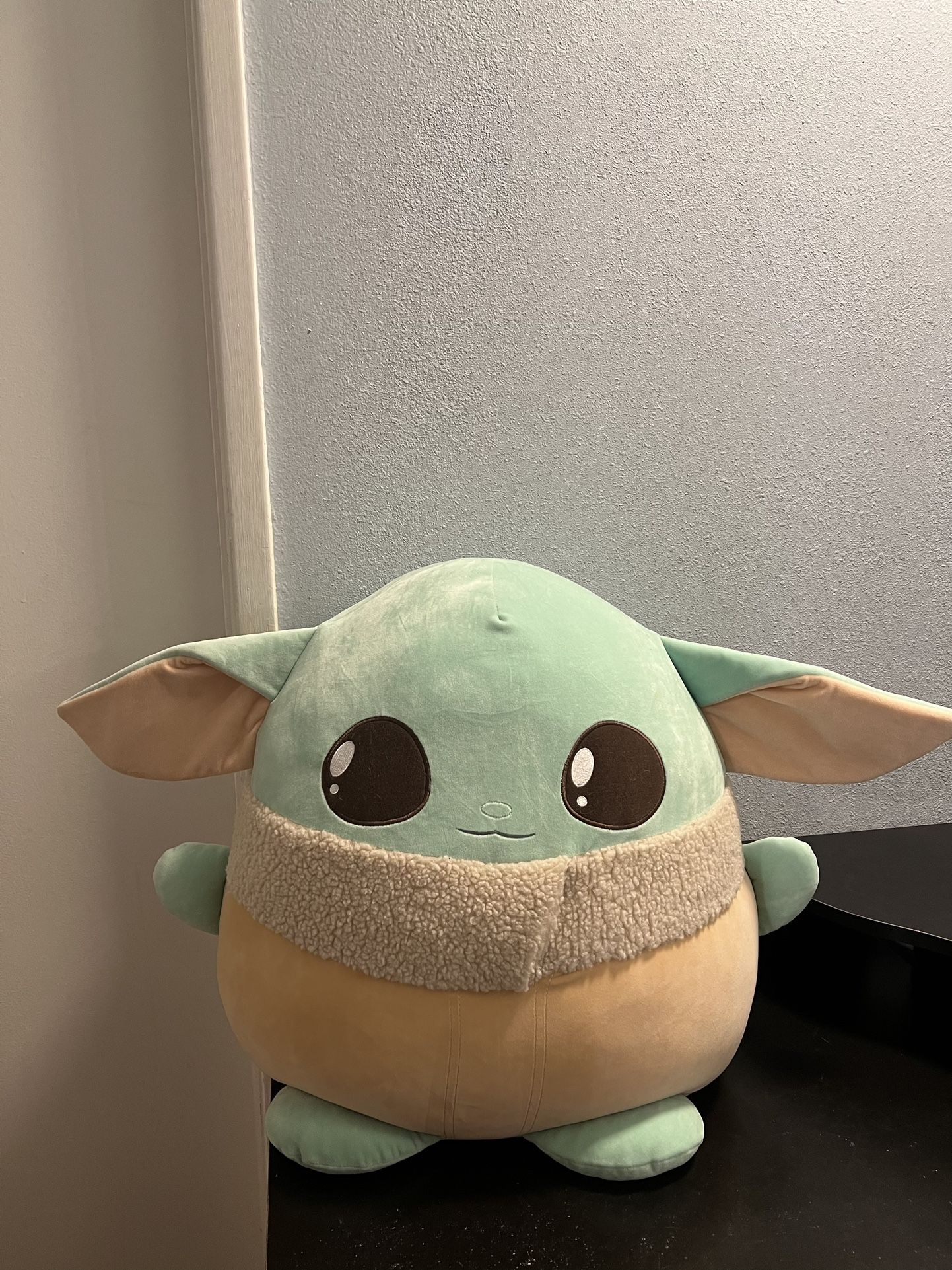 Giant Baby Yoda “Squishmallow” Pillow