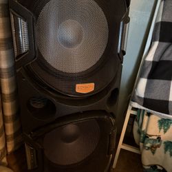 Edison Professional Psl215 Dual 15” Inch Speaker 