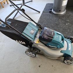 Makita Brushless 18V x2 Lawn Mower