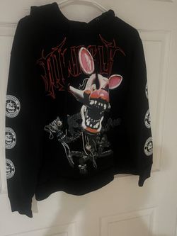 Five Nights at Freddy’s Mangle FNAF Black Graphic Hoodie