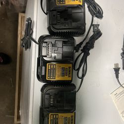 Freaky 12V/20v MAX - Battery Chargers $25 Each - 3 Available