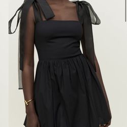 Reformation Enza Dress(black)