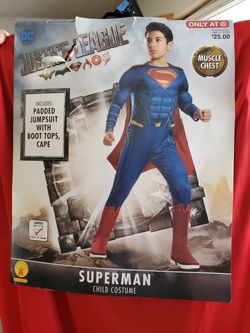 Superman Costume -Boys