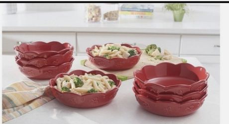 Princess House Set Of 8 Pasta Bolws