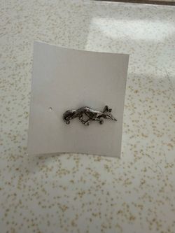 Coyote Tie Clip Lapel Pin