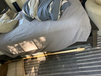 Full size bed frame (with damage)