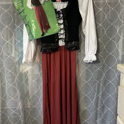 Tavern Wench Costume Halloween Woman size fits up to 14