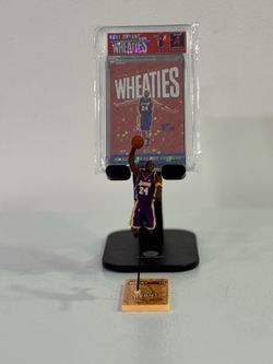 🔥  Combo Special  🔥  Kobe Bryant Wheaties Card Extremely Rare & Kobe Bryant Figure! Both in NEW CONDITIONS!