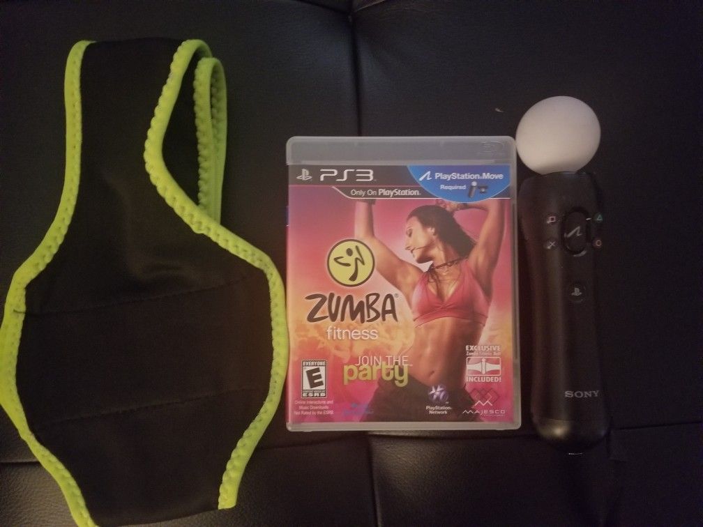 PS3 Game - Zumba Fitness - PlayStation 3 - Join The Party - whit accessories