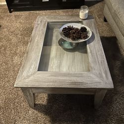 Coffee Table And Entry Table