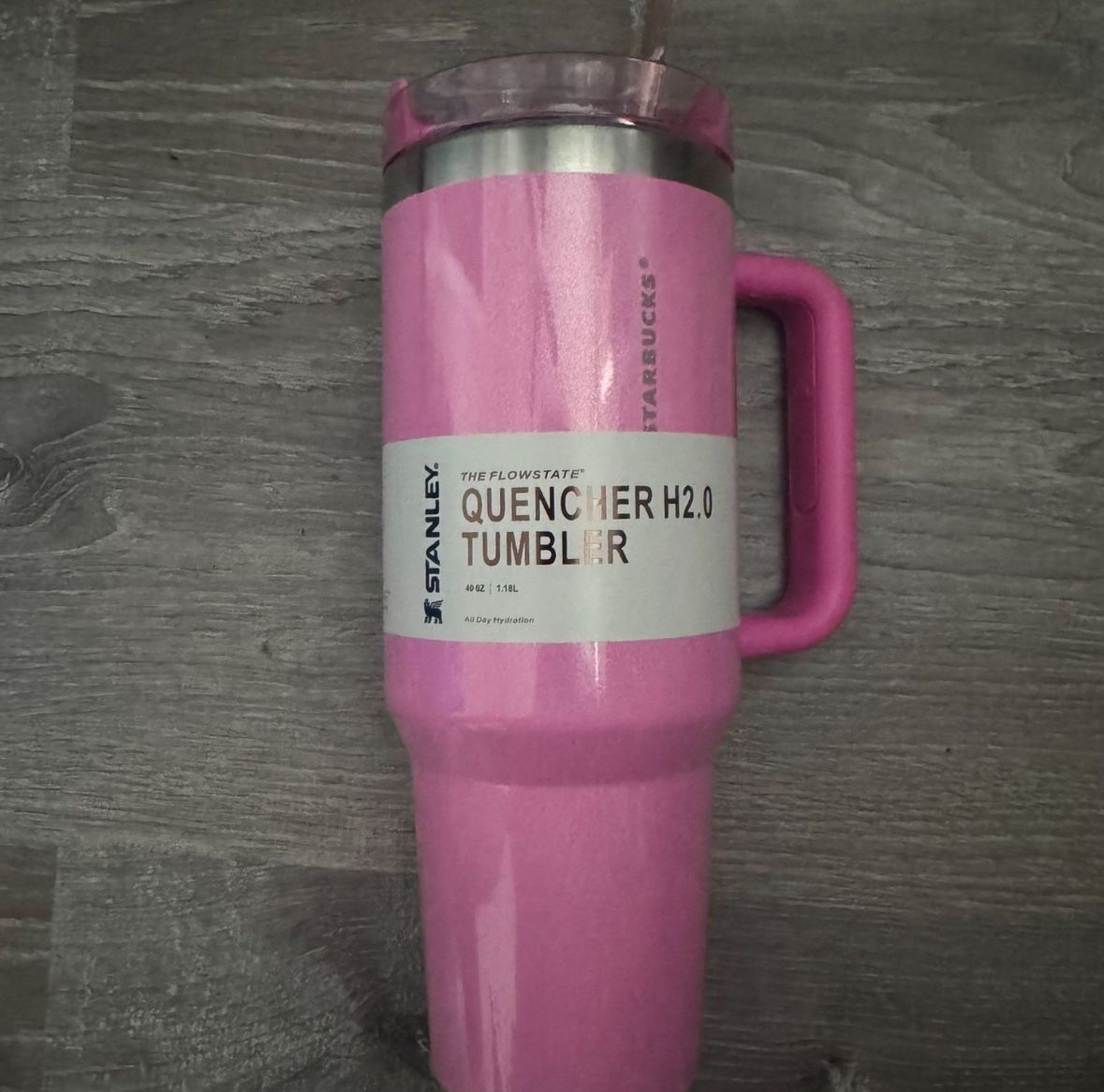 Pink Starbucks, Stanley cup