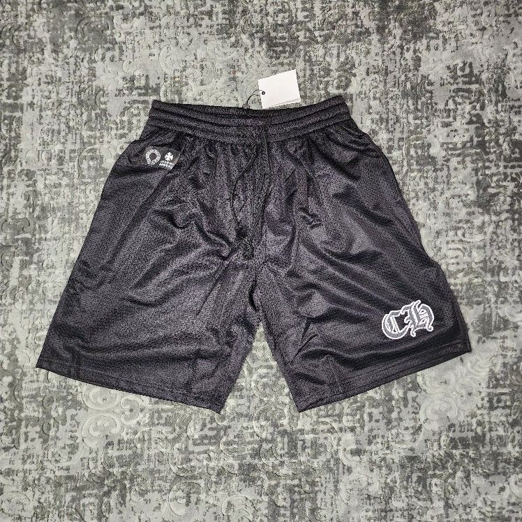 Black Shorts Chrome Hearts Oversizes Jersey